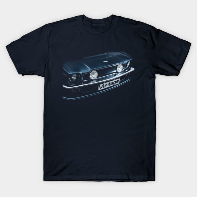 V8 Vantage T-Shirt by retroracing